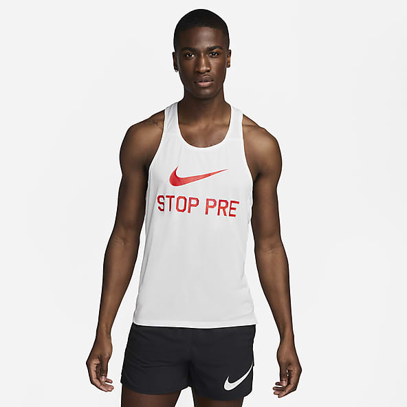 Mens Big Tall White Tank Tops Sleeveless Shirts. Nike